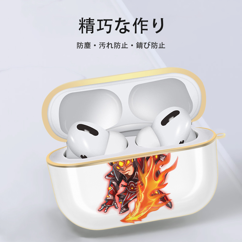 リーグ・オブ・レジェンド League of Legends LOL 【AirPods Pro用】ハードシェル保護ケース｜耐衝撃・防指紋・カラビナ付き商品仕様