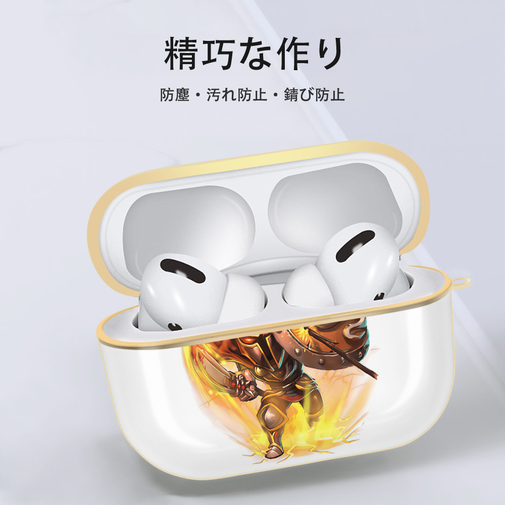 リーグ・オブ・レジェンド League of Legends LOL 【AirPods Pro用】ハードシェル保護ケース｜耐衝撃・防指紋・カラビナ付き商品仕様