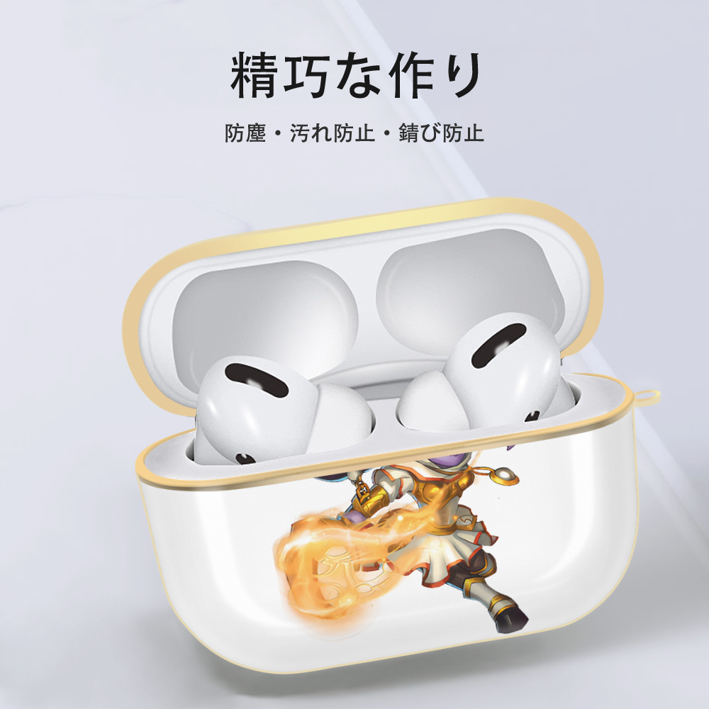 リーグ・オブ・レジェンド League of Legends LOL 【AirPods Pro用】ハードシェル保護ケース｜耐衝撃・防指紋・カラビナ付き商品仕様