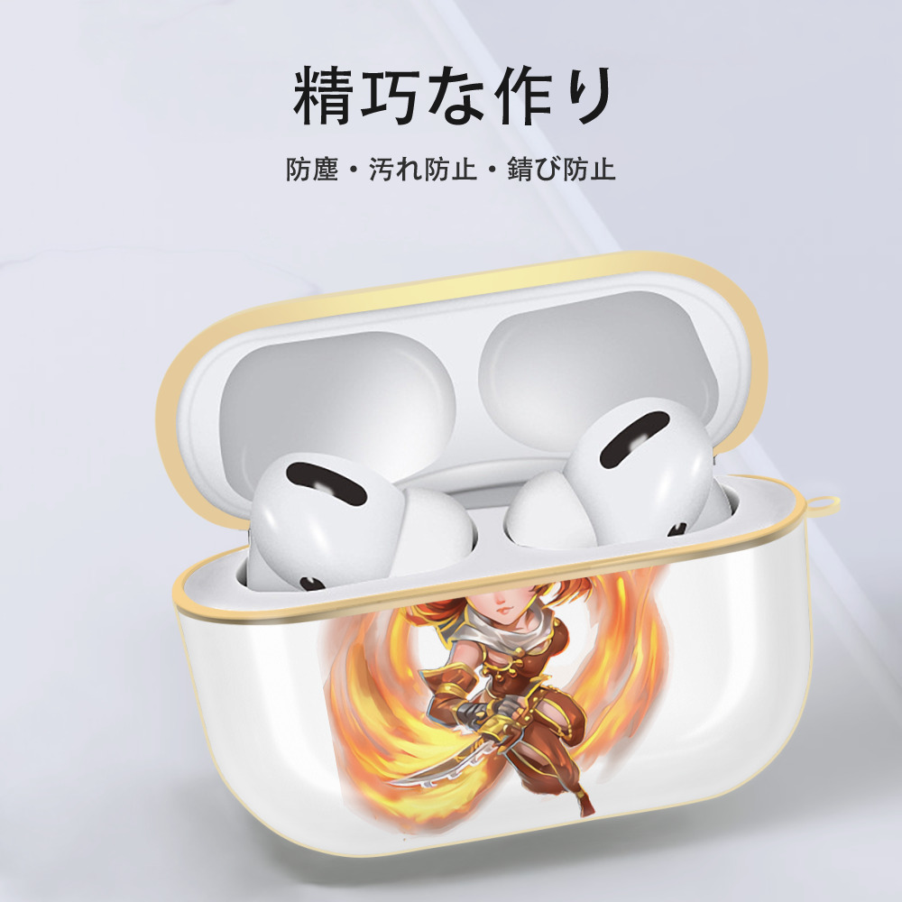 リーグ・オブ・レジェンド League of Legends LOL 【AirPods Pro用】ハードシェル保護ケース｜耐衝撃・防指紋・カラビナ付き商品仕様