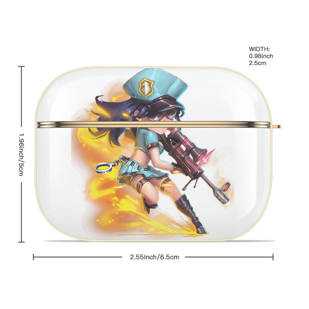 リーグ・オブ・レジェンド League of Legends LOL 【AirPods Pro用】ハードシェル保護ケース｜耐衝撃・防指紋・カラビナ付き商品仕様