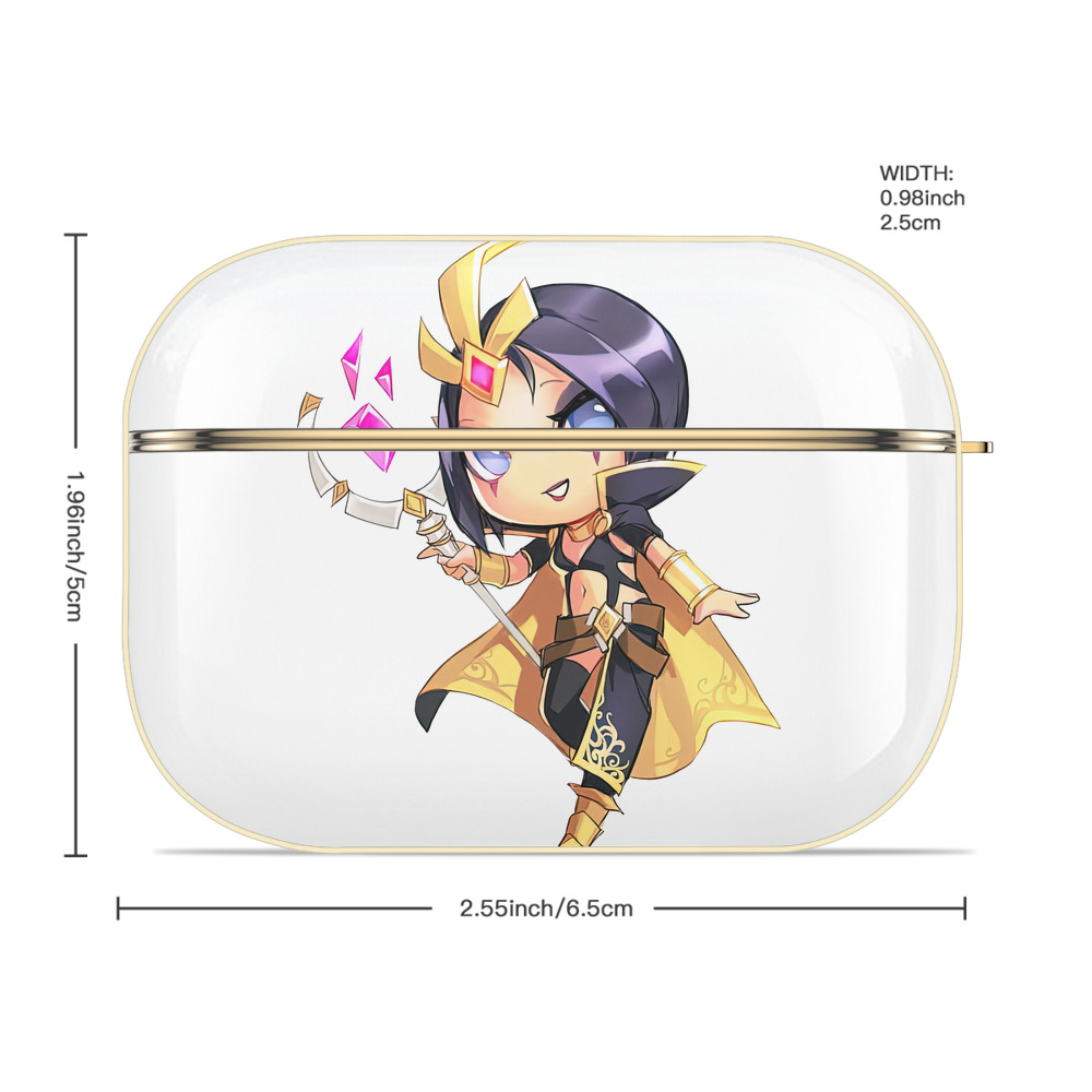 リーグ・オブ・レジェンド League of Legends LOL 【AirPods Pro用】ハードシェル保護ケース｜耐衝撃・防指紋・カラビナ付き商品仕様