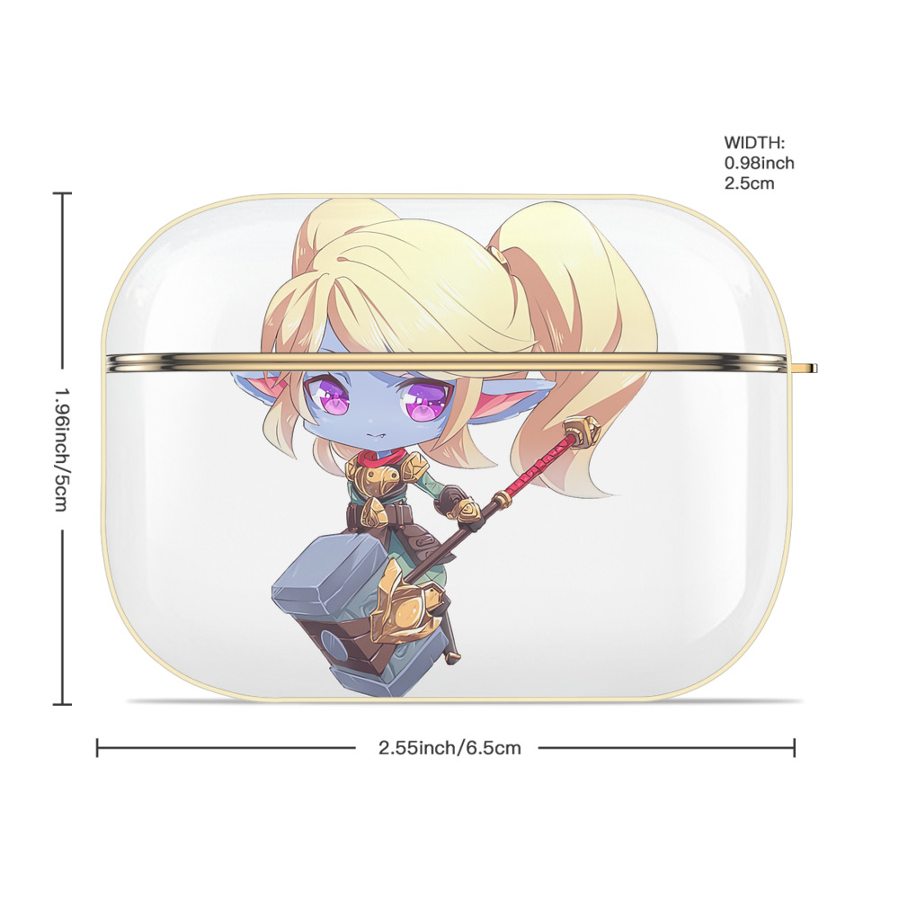 リーグ・オブ・レジェンド League of Legends LOL 【AirPods Pro用】ハードシェル保護ケース｜耐衝撃・防指紋・カラビナ付き商品仕様