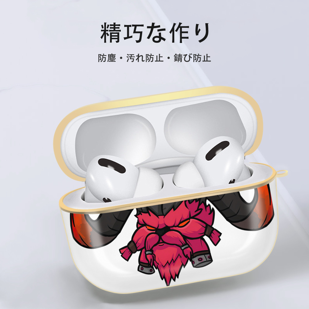 リーグ・オブ・レジェンド League of Legends LOL 【AirPods Pro用】ハードシェル保護ケース｜耐衝撃・防指紋・カラビナ付き商品仕様