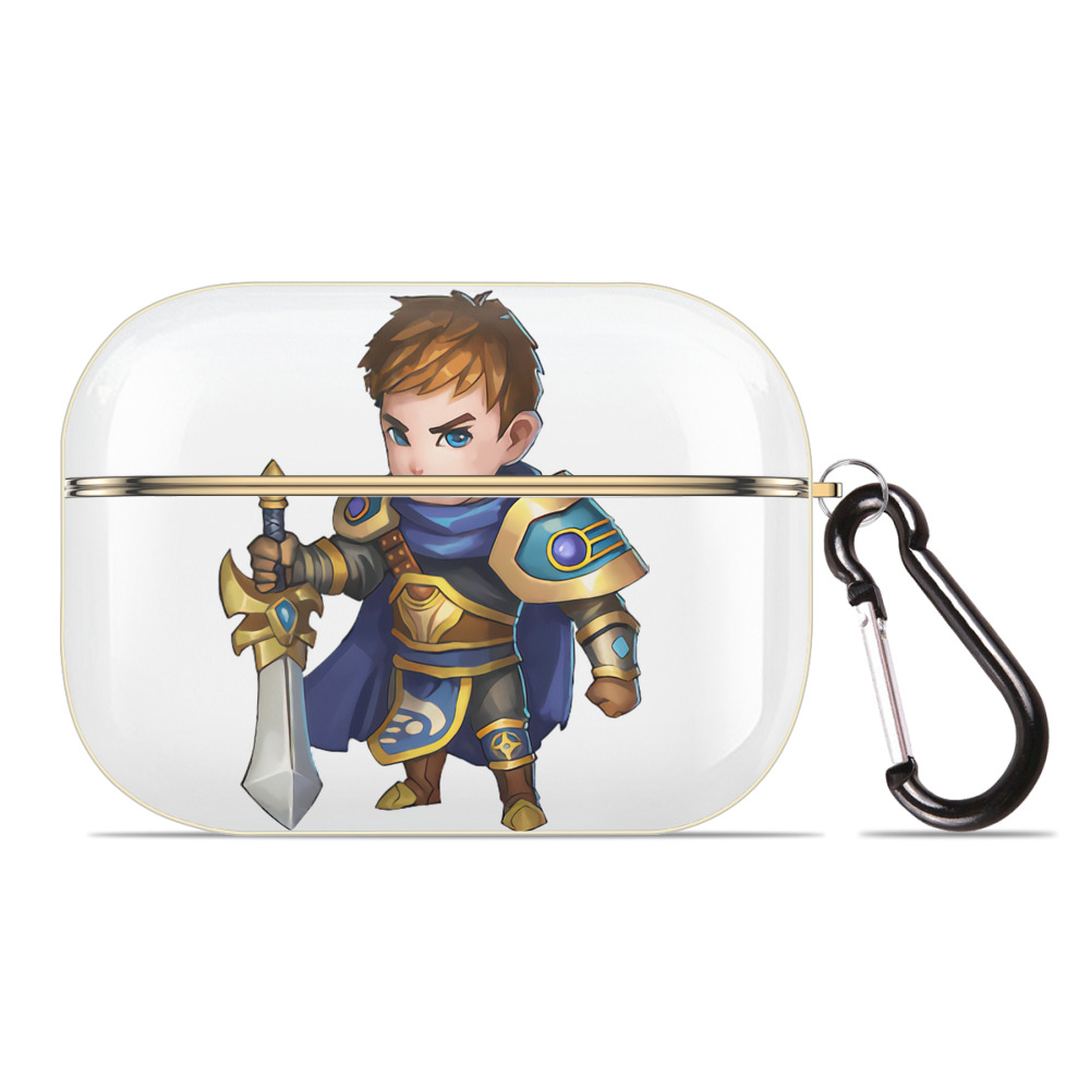 （画像用） リーグ・オブ・レジェンド League of Legends LOL 【AirPods Pro用】ハードシェル保護ケース｜耐衝撃・防指紋・カラビナ付き商品仕様