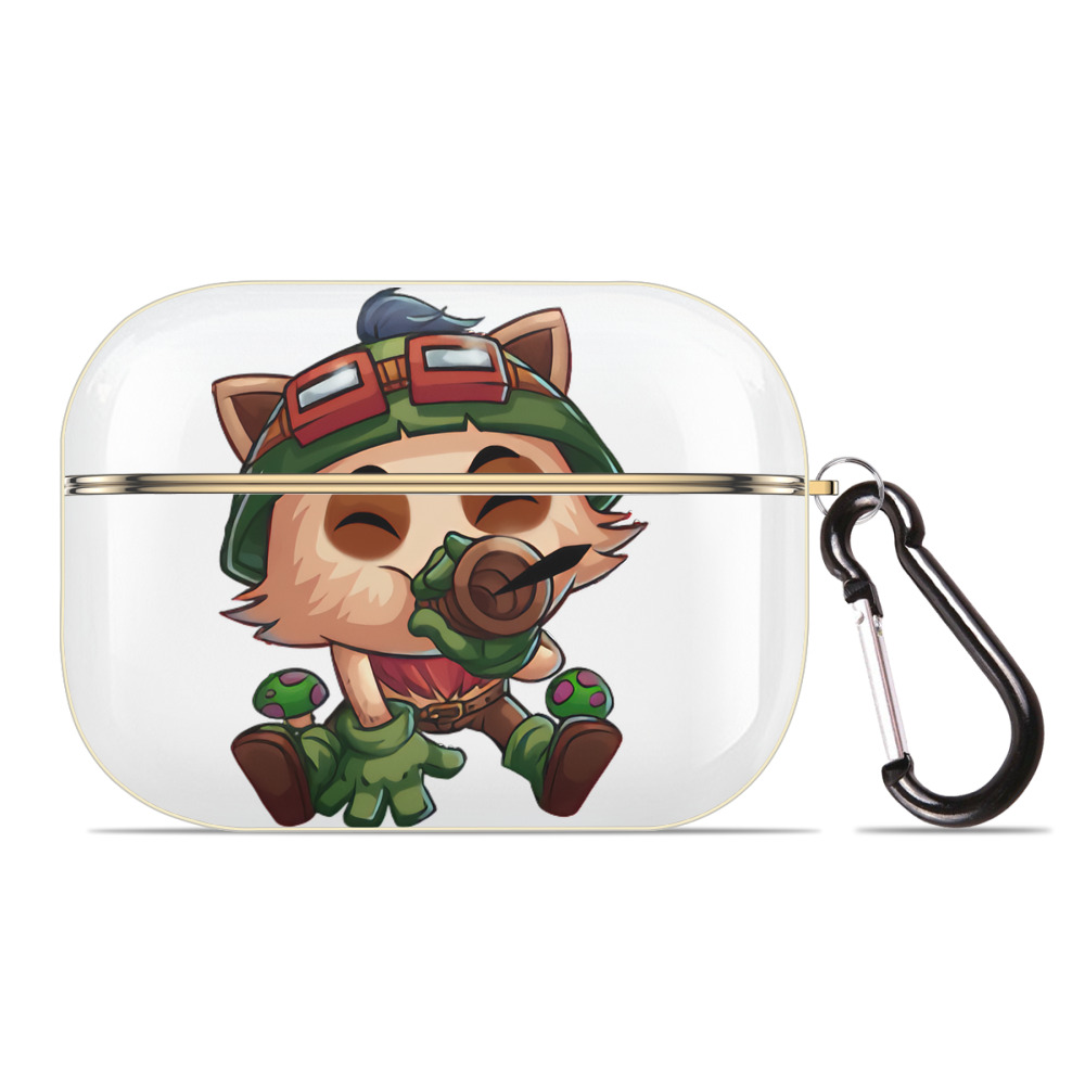 （画像用） リーグ・オブ・レジェンド League of Legends LOL 【AirPods Pro用】ハードシェル保護ケース｜耐衝撃・防指紋・カラビナ付き商品仕様