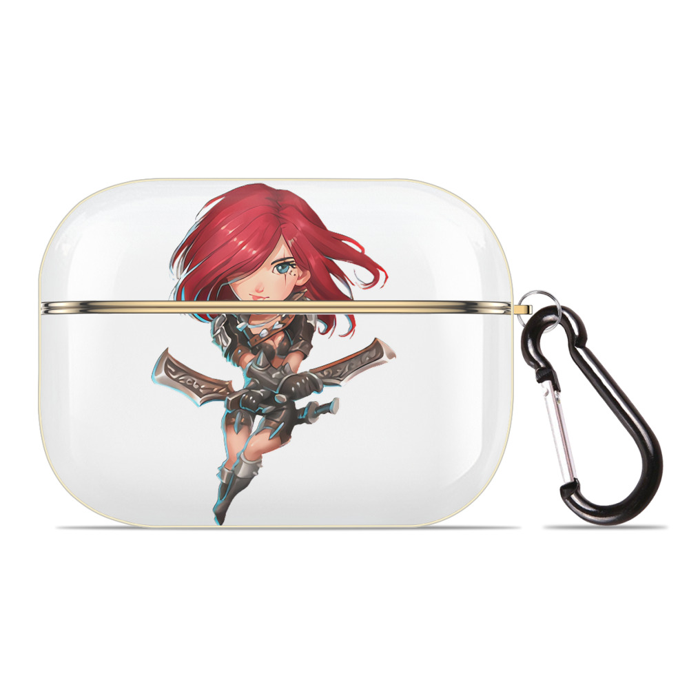 （画像用） リーグ・オブ・レジェンド League of Legends LOL 【AirPods Pro用】ハードシェル保護ケース｜耐衝撃・防指紋・カラビナ付き商品仕様