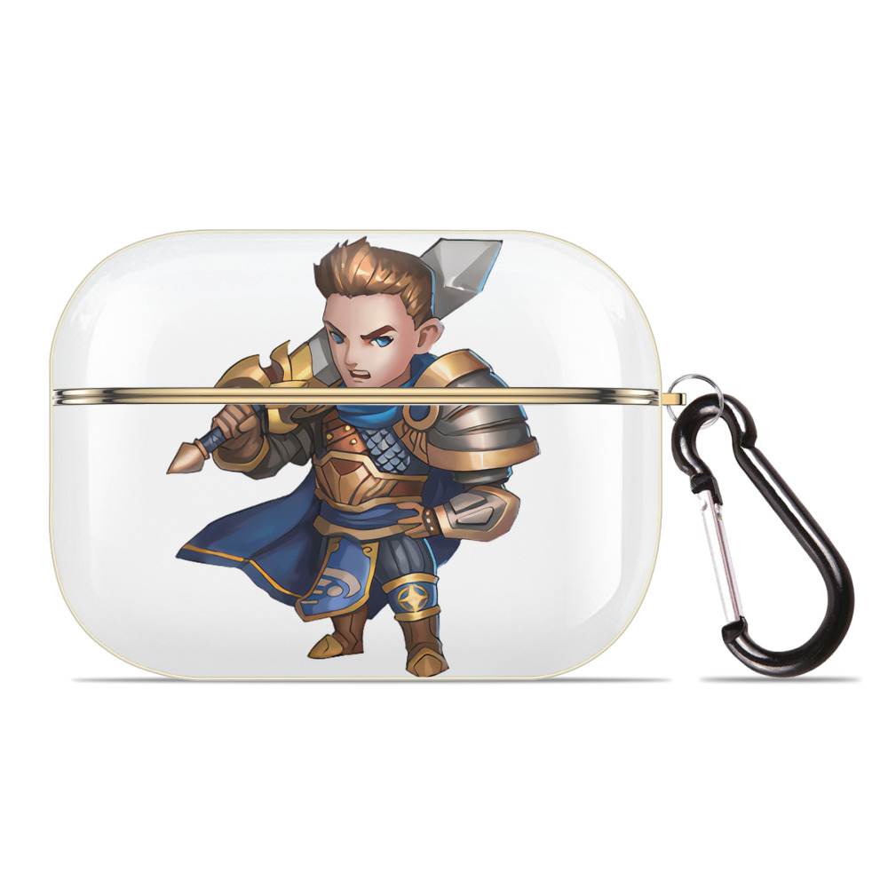 （画像用） リーグ・オブ・レジェンド League of Legends LOL 【AirPods Pro用】ハードシェル保護ケース｜耐衝撃・防指紋・カラビナ付き商品仕様