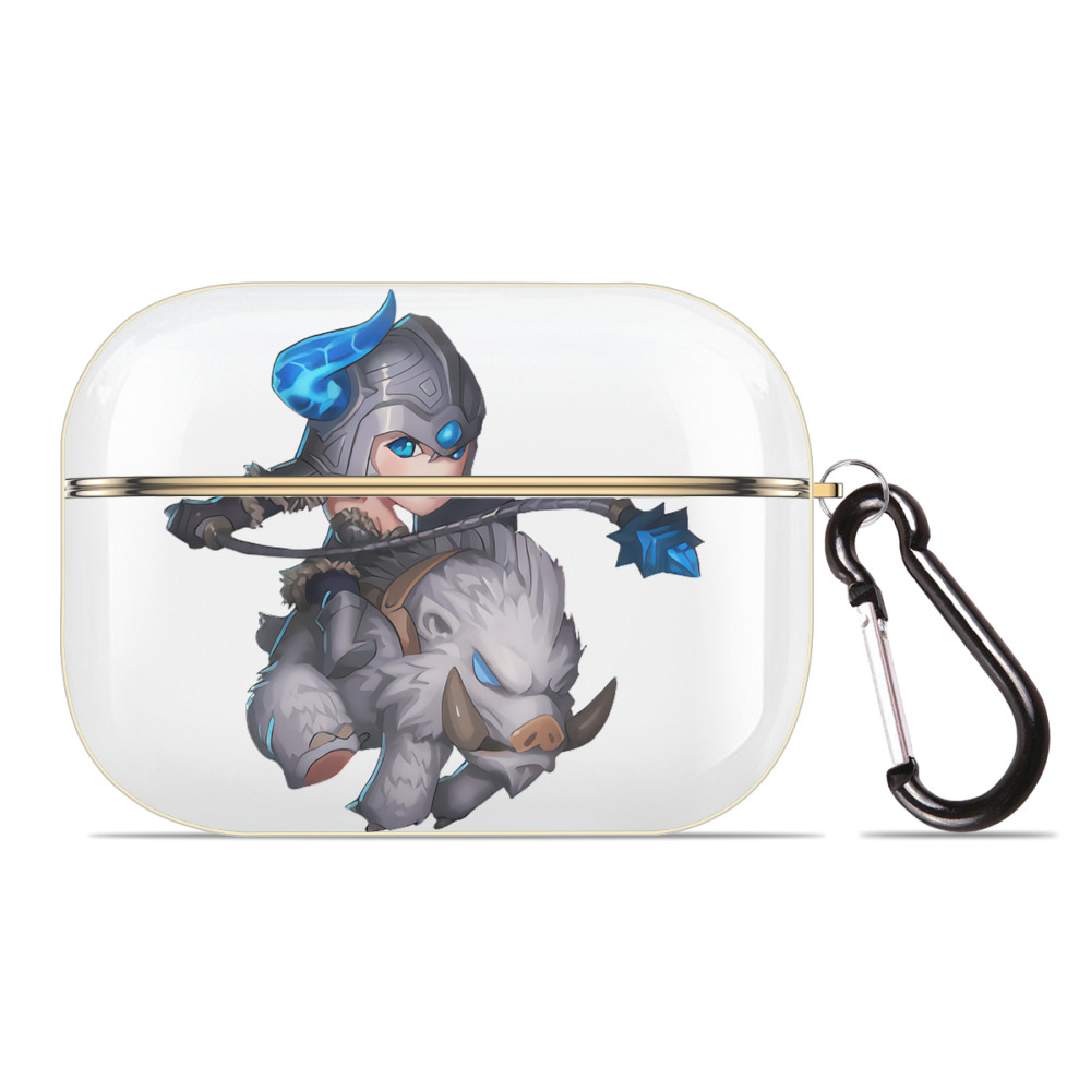 （画像用） リーグ・オブ・レジェンド League of Legends LOL 【AirPods Pro用】ハードシェル保護ケース｜耐衝撃・防指紋・カラビナ付き商品仕様