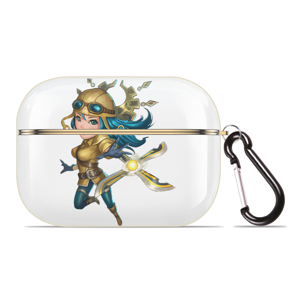 （画像用） リーグ・オブ・レジェンド League of Legends LOL 【AirPods Pro用】ハードシェル保護ケース｜耐衝撃・防指紋・カラビナ付き商品仕様
