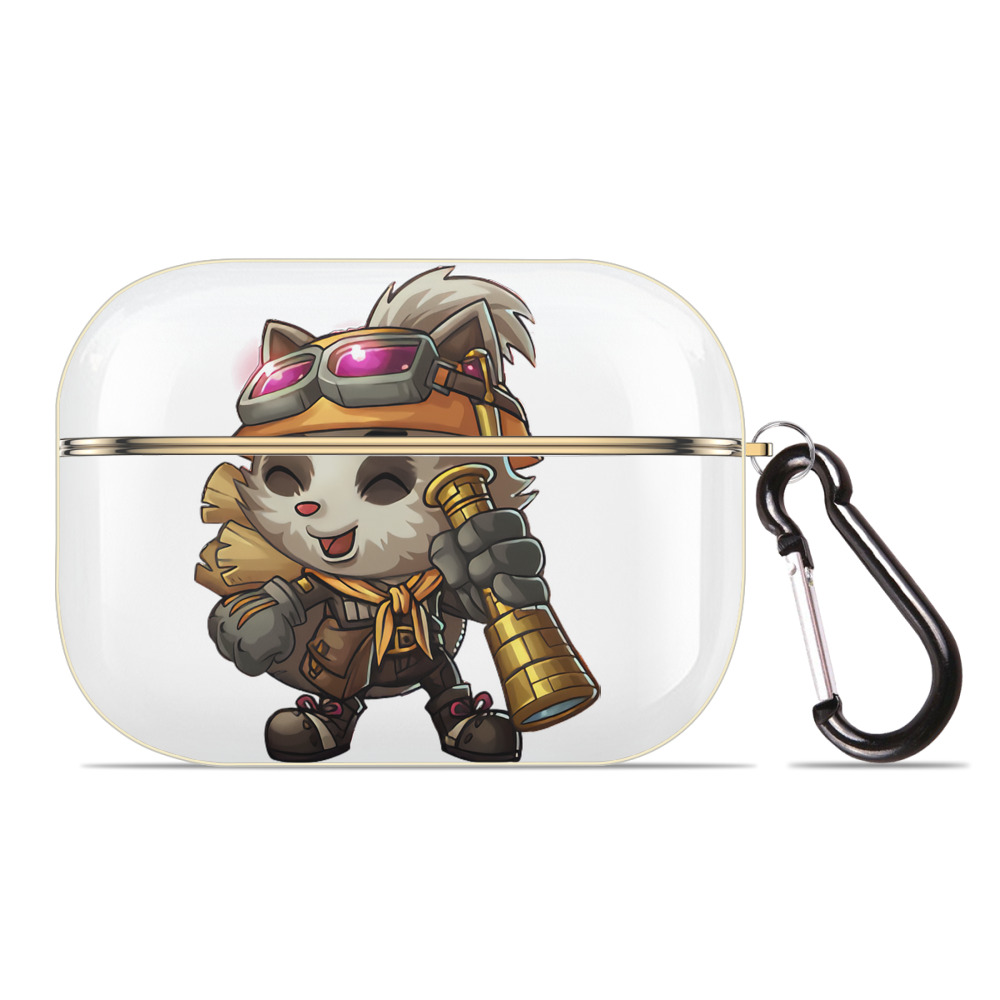 （画像用） リーグ・オブ・レジェンド League of Legends LOL 【AirPods Pro用】ハードシェル保護ケース｜耐衝撃・防指紋・カラビナ付き商品仕様