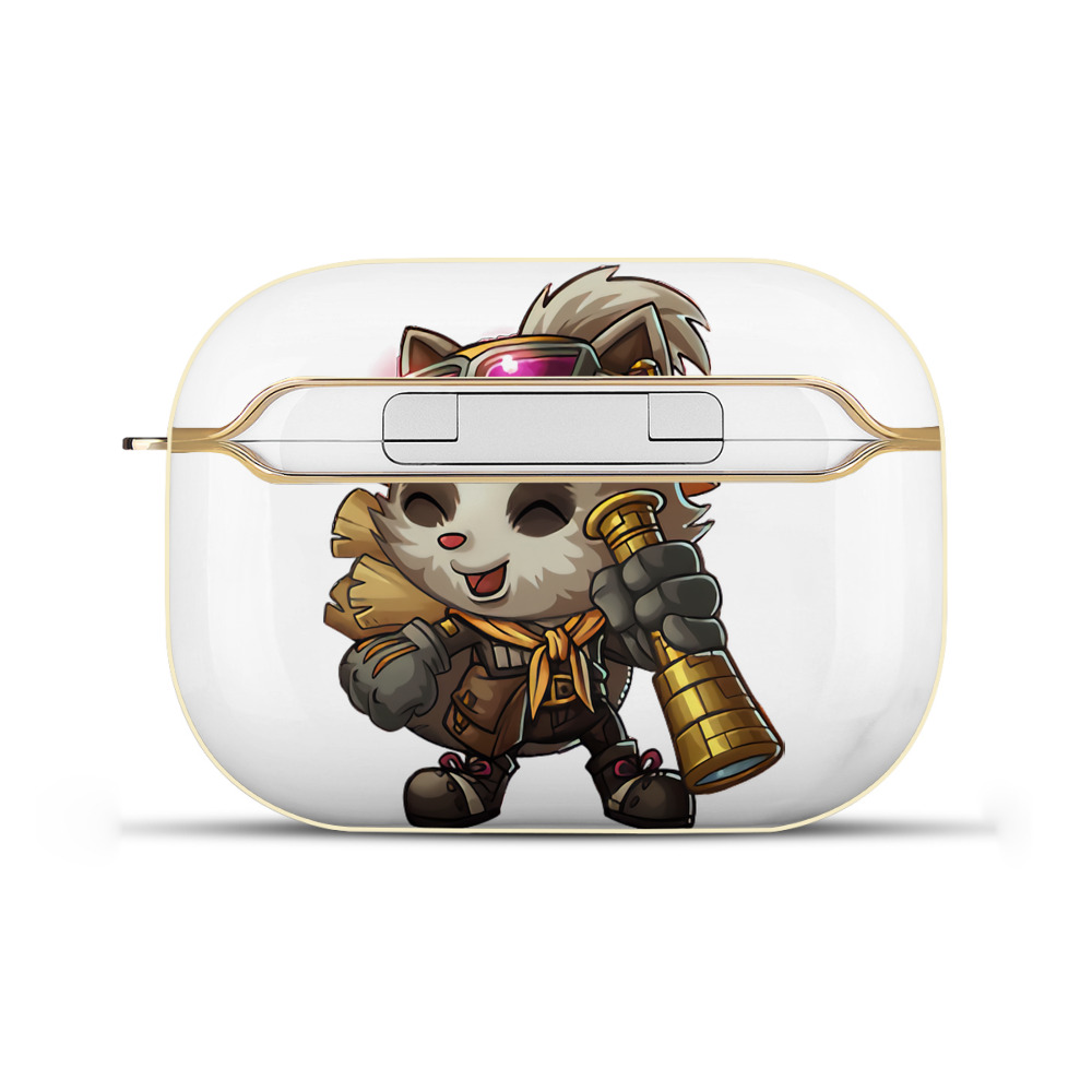 （画像用） リーグ・オブ・レジェンド League of Legends LOL 【AirPods Pro用】ハードシェル保護ケース｜耐衝撃・防指紋・カラビナ付き商品仕様