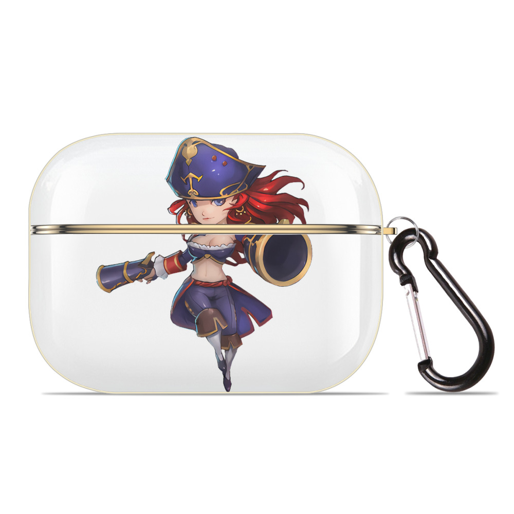 （画像用） リーグ・オブ・レジェンド League of Legends LOL 【AirPods Pro用】ハードシェル保護ケース｜耐衝撃・防指紋・カラビナ付き商品仕様