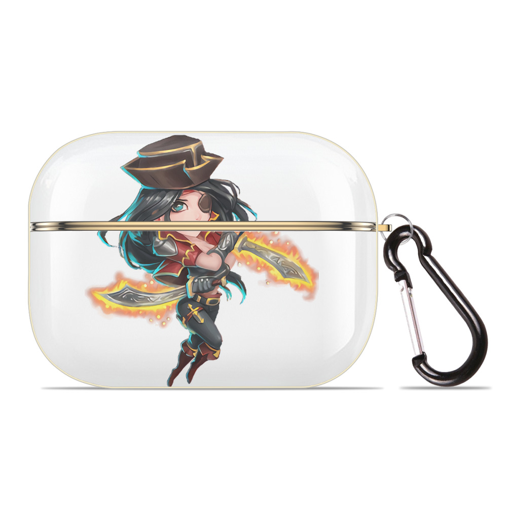（画像用） リーグ・オブ・レジェンド League of Legends LOL 【AirPods Pro用】ハードシェル保護ケース｜耐衝撃・防指紋・カラビナ付き商品仕様