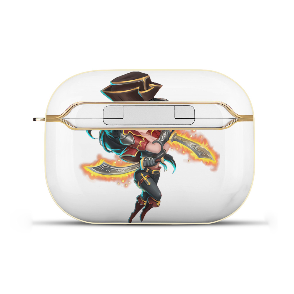 （画像用） リーグ・オブ・レジェンド League of Legends LOL 【AirPods Pro用】ハードシェル保護ケース｜耐衝撃・防指紋・カラビナ付き商品仕様