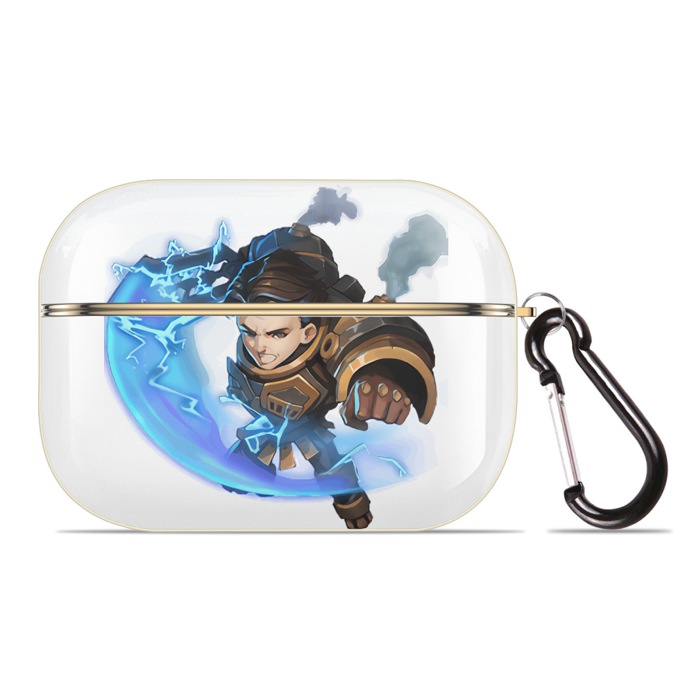 （画像用） リーグ・オブ・レジェンド League of Legends LOL 【AirPods Pro用】ハードシェル保護ケース｜耐衝撃・防指紋・カラビナ付き商品仕様