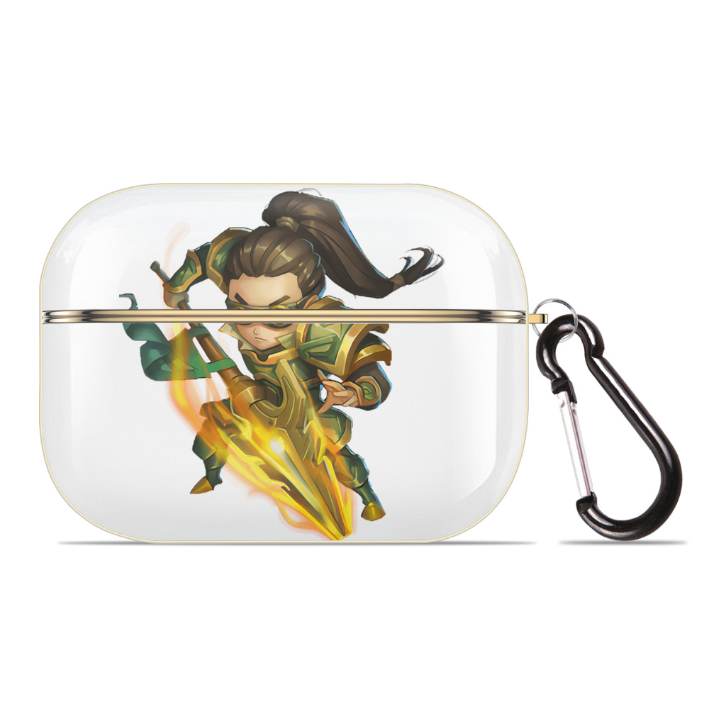 （画像用） リーグ・オブ・レジェンド League of Legends LOL 【AirPods Pro用】ハードシェル保護ケース｜耐衝撃・防指紋・カラビナ付き商品仕様