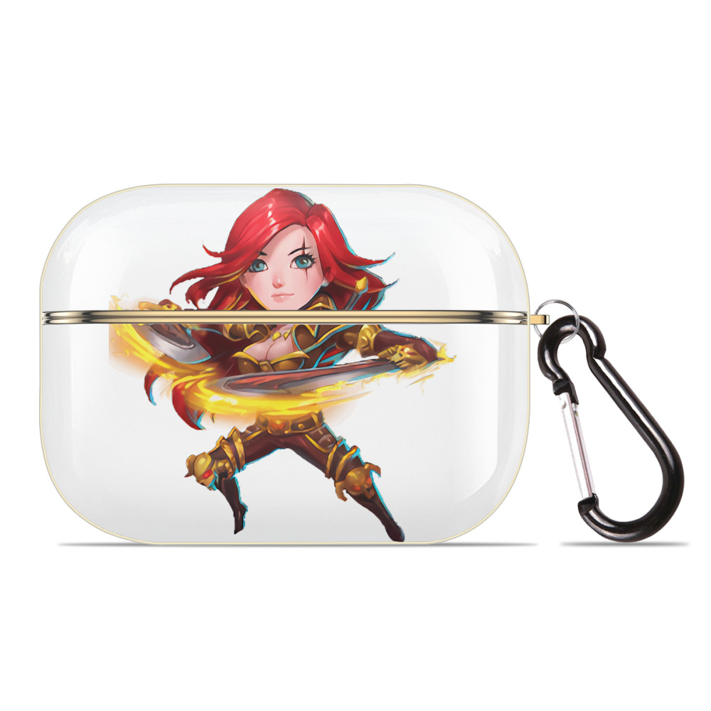 （画像用） リーグ・オブ・レジェンド League of Legends LOL 【AirPods Pro用】ハードシェル保護ケース｜耐衝撃・防指紋・カラビナ付き商品仕様