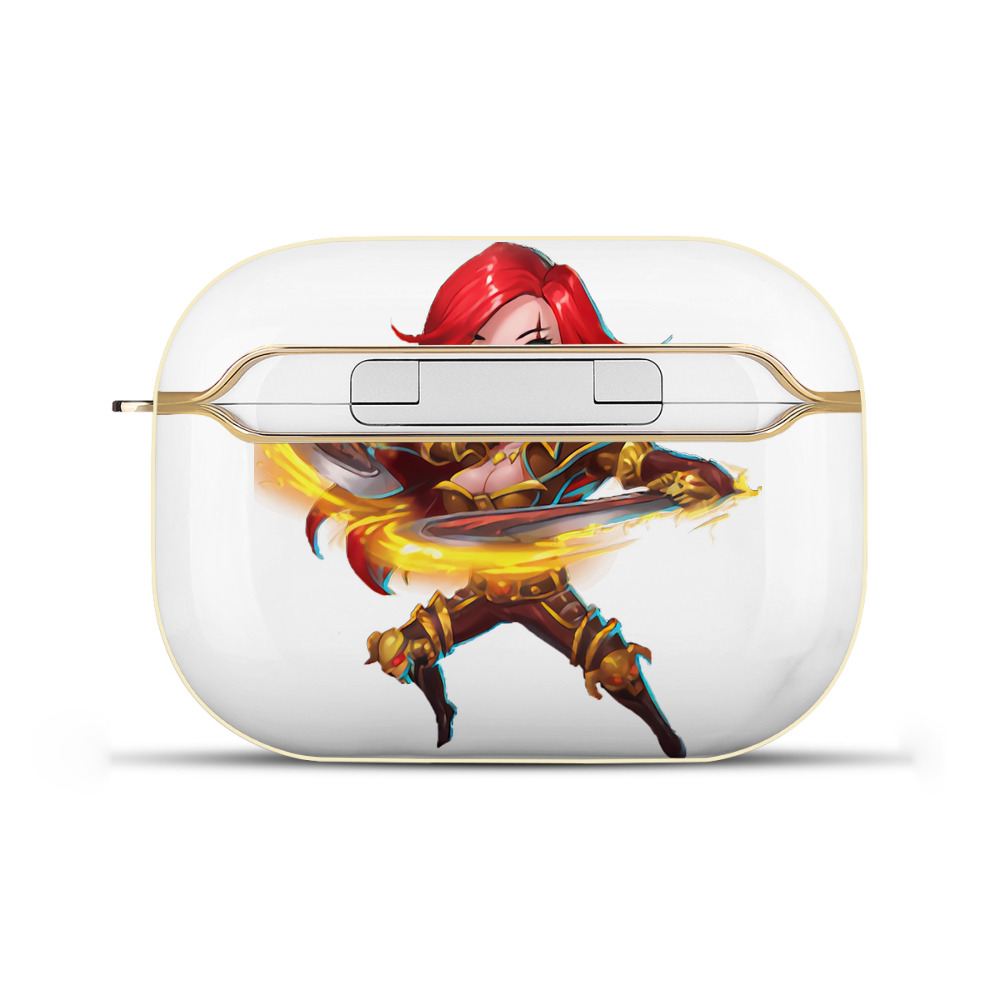 （画像用） リーグ・オブ・レジェンド League of Legends LOL 【AirPods Pro用】ハードシェル保護ケース｜耐衝撃・防指紋・カラビナ付き商品仕様