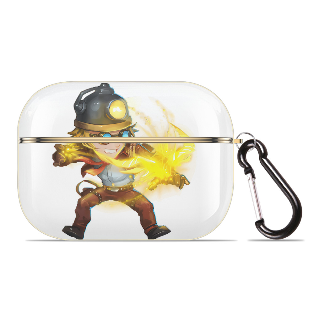 （画像用） リーグ・オブ・レジェンド League of Legends LOL 【AirPods Pro用】ハードシェル保護ケース｜耐衝撃・防指紋・カラビナ付き商品仕様