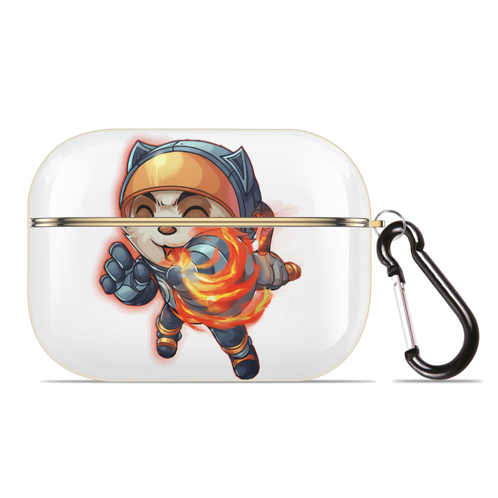 （画像用） リーグ・オブ・レジェンド League of Legends LOL 【AirPods Pro用】ハードシェル保護ケース｜耐衝撃・防指紋・カラビナ付き商品仕様