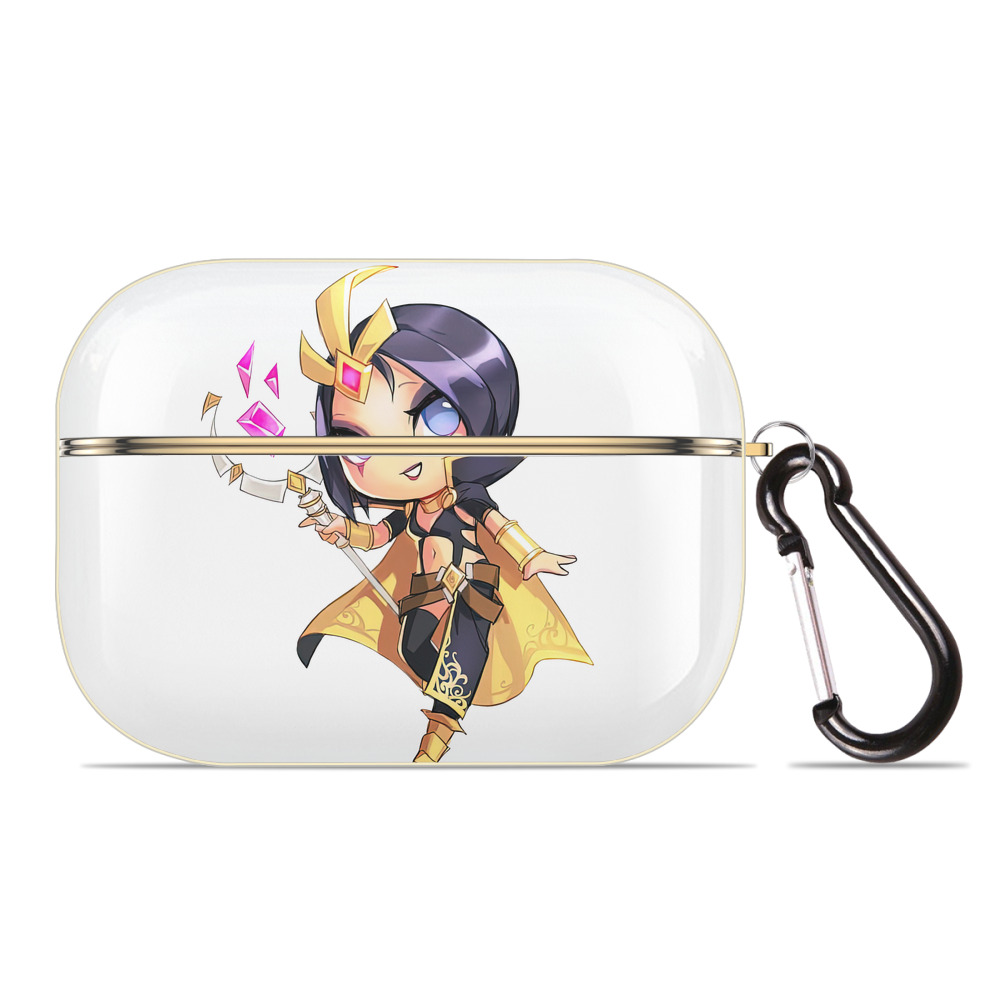 （画像用） リーグ・オブ・レジェンド League of Legends LOL 【AirPods Pro用】ハードシェル保護ケース｜耐衝撃・防指紋・カラビナ付き商品仕様