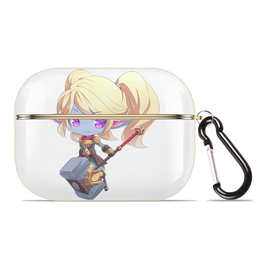 （画像用） リーグ・オブ・レジェンド League of Legends LOL 【AirPods Pro用】ハードシェル保護ケース｜耐衝撃・防指紋・カラビナ付き商品仕様