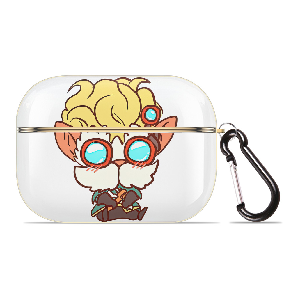 （画像用） リーグ・オブ・レジェンド League of Legends LOL 【AirPods Pro用】ハードシェル保護ケース｜耐衝撃・防指紋・カラビナ付き商品仕様
