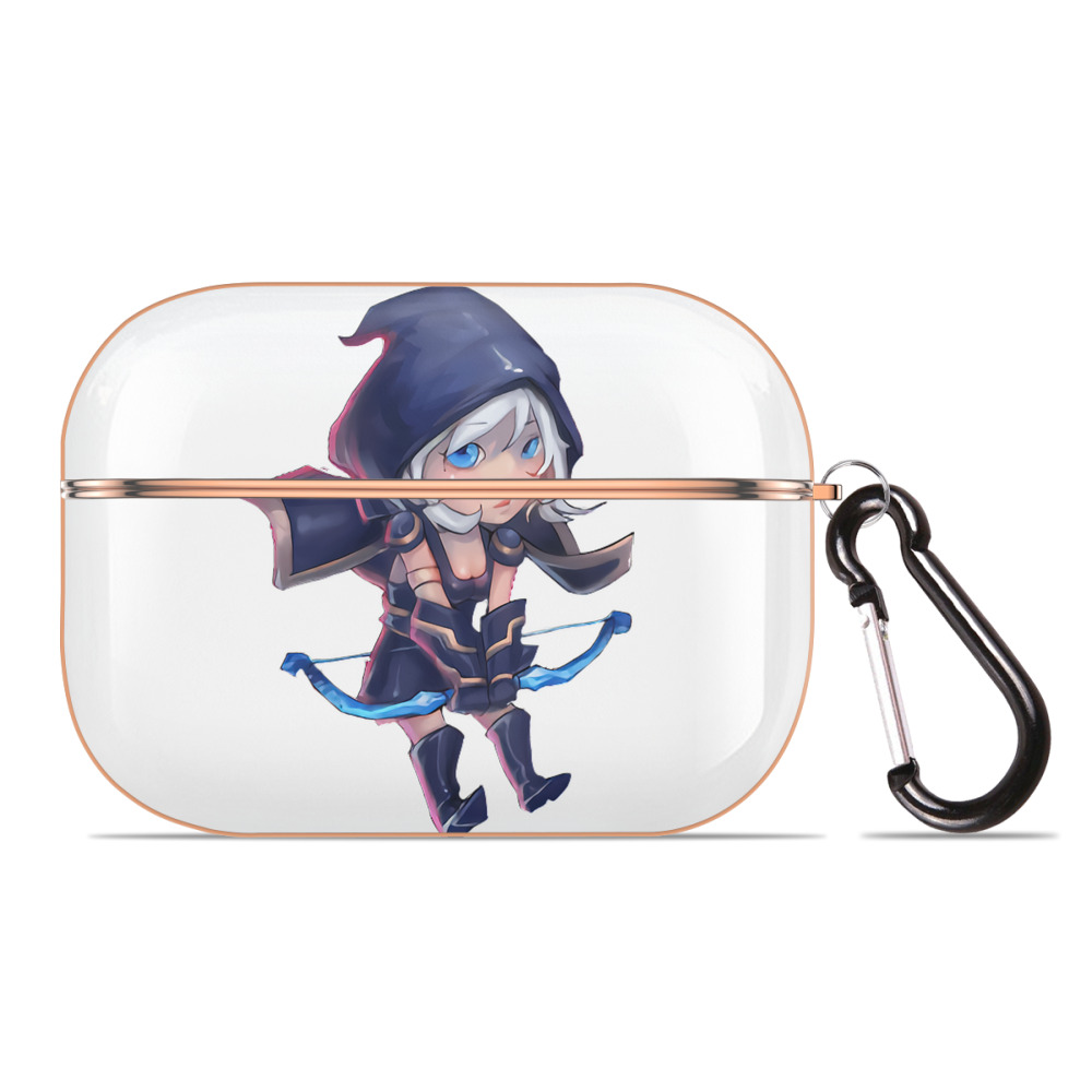 （画像用） リーグ・オブ・レジェンド League of Legends LOL 【AirPods Pro用】ハードシェル保護ケース｜耐衝撃・防指紋・カラビナ付き商品仕様