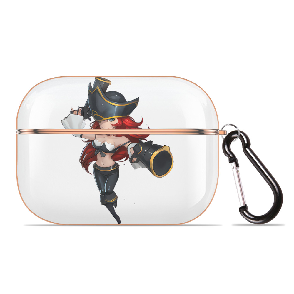 （画像用） リーグ・オブ・レジェンド League of Legends LOL 【AirPods Pro用】ハードシェル保護ケース｜耐衝撃・防指紋・カラビナ付き商品仕様