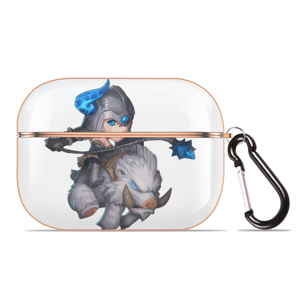 （画像用） リーグ・オブ・レジェンド League of Legends LOL 【AirPods Pro用】ハードシェル保護ケース｜耐衝撃・防指紋・カラビナ付き商品仕様