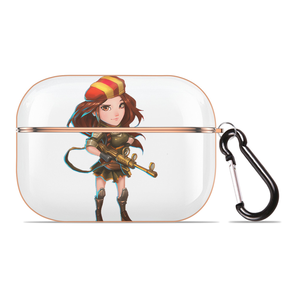 （画像用） リーグ・オブ・レジェンド League of Legends LOL 【AirPods Pro用】ハードシェル保護ケース｜耐衝撃・防指紋・カラビナ付き商品仕様
