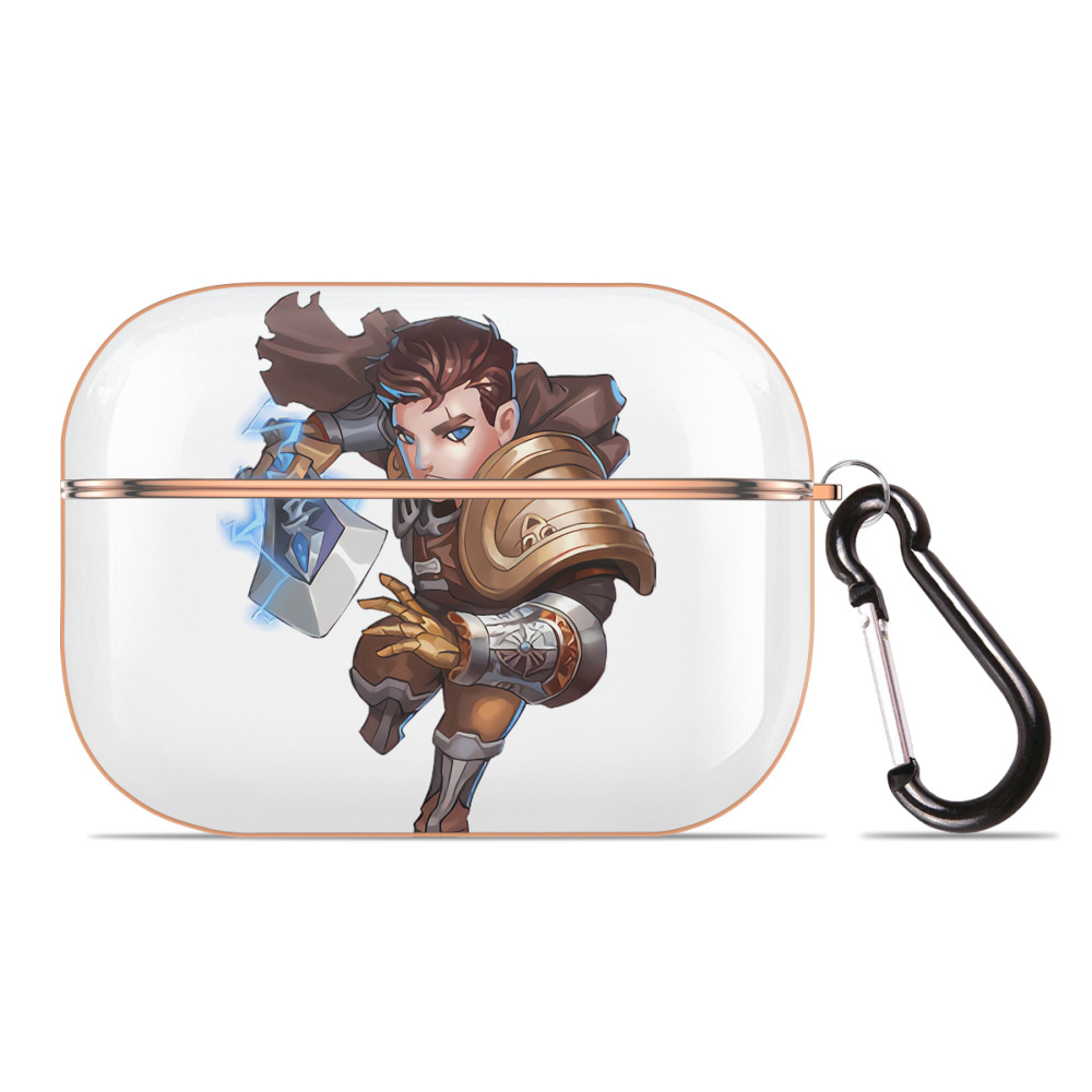 （画像用） リーグ・オブ・レジェンド League of Legends LOL 【AirPods Pro用】ハードシェル保護ケース｜耐衝撃・防指紋・カラビナ付き商品仕様