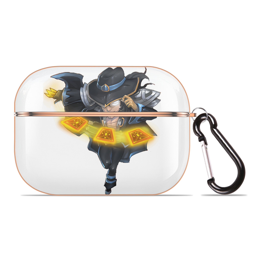 （画像用） リーグ・オブ・レジェンド League of Legends LOL 【AirPods Pro用】ハードシェル保護ケース｜耐衝撃・防指紋・カラビナ付き商品仕様