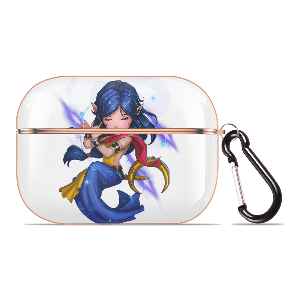 （画像用） リーグ・オブ・レジェンド League of Legends LOL 【AirPods Pro用】ハードシェル保護ケース｜耐衝撃・防指紋・カラビナ付き商品仕様