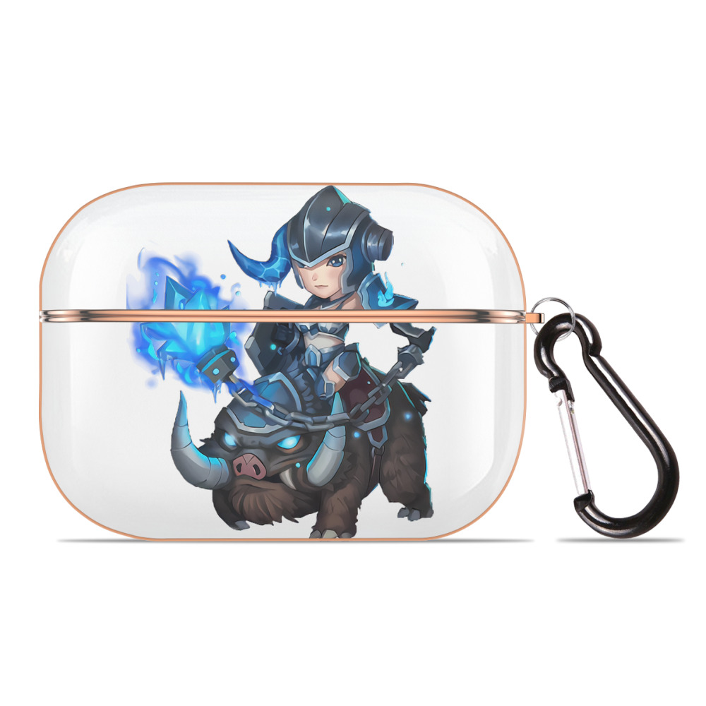 （画像用） リーグ・オブ・レジェンド League of Legends LOL 【AirPods Pro用】ハードシェル保護ケース｜耐衝撃・防指紋・カラビナ付き商品仕様