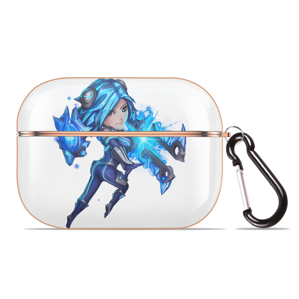 （画像用） リーグ・オブ・レジェンド League of Legends LOL 【AirPods Pro用】ハードシェル保護ケース｜耐衝撃・防指紋・カラビナ付き商品仕様