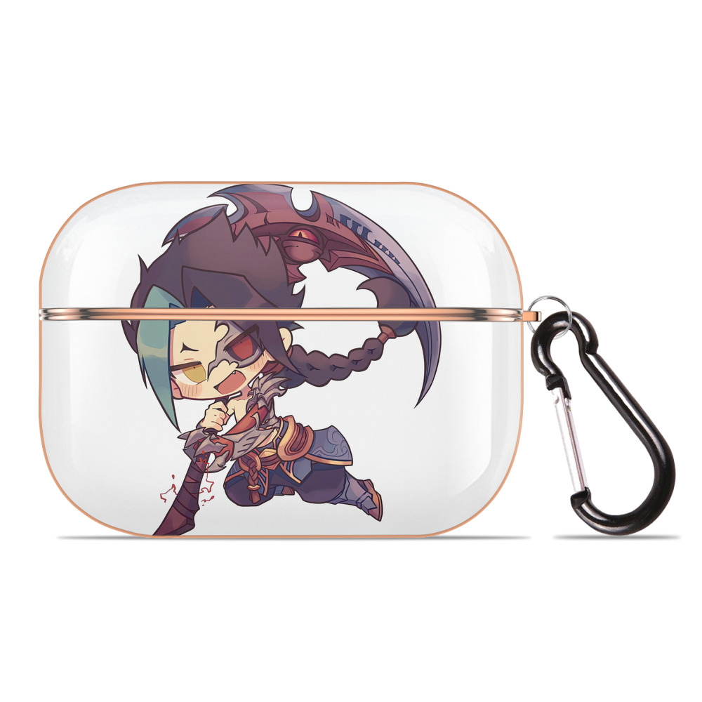 （画像用） リーグ・オブ・レジェンド League of Legends LOL 【AirPods Pro用】ハードシェル保護ケース｜耐衝撃・防指紋・カラビナ付き商品仕様