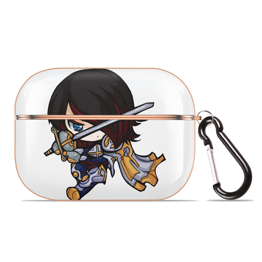 （画像用） リーグ・オブ・レジェンド League of Legends LOL 【AirPods Pro用】ハードシェル保護ケース｜耐衝撃・防指紋・カラビナ付き商品仕様