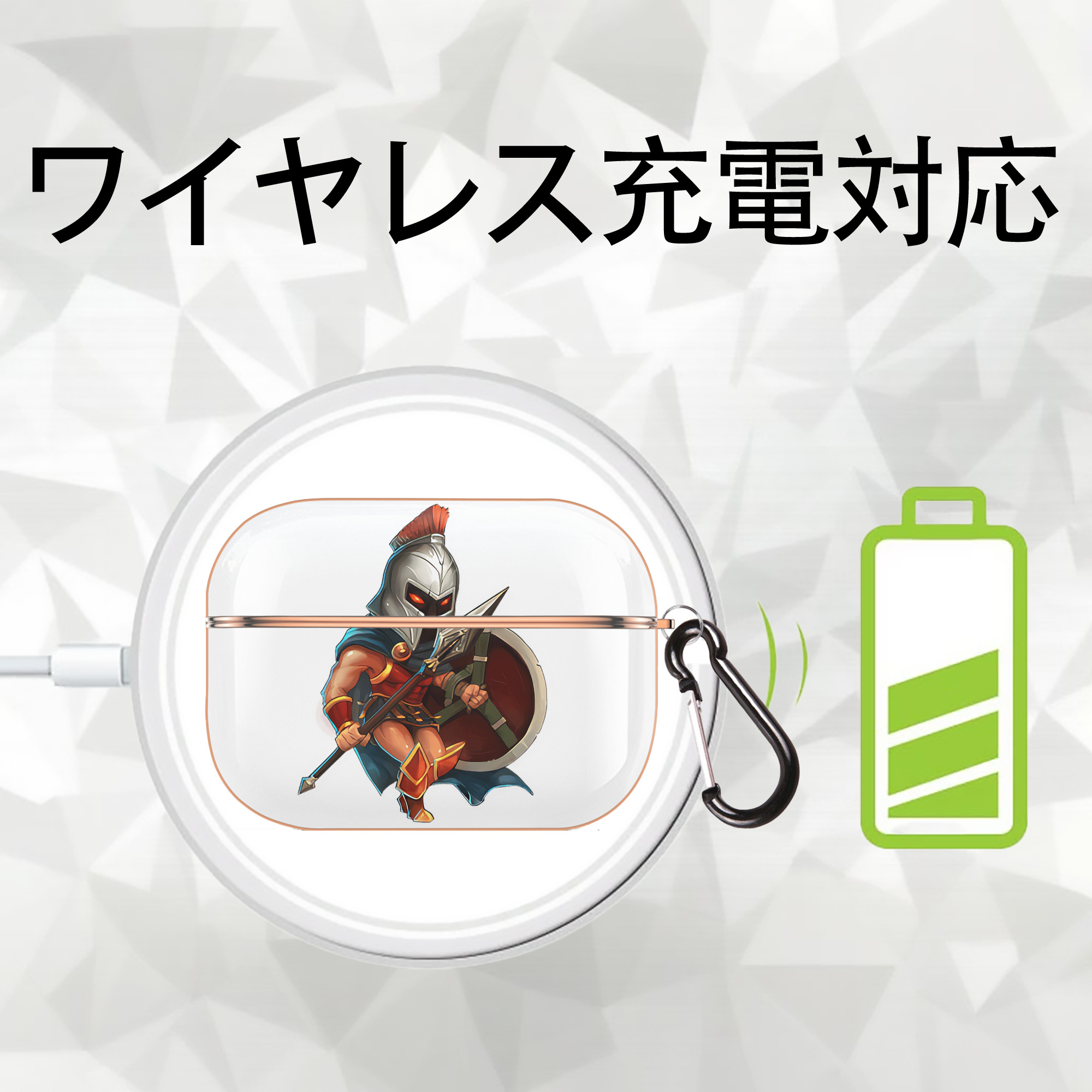 リーグ・オブ・レジェンド League of Legends LOL 【AirPods Pro用】ハードシェル保護ケース｜耐衝撃・防指紋・カラビナ付き商品仕様