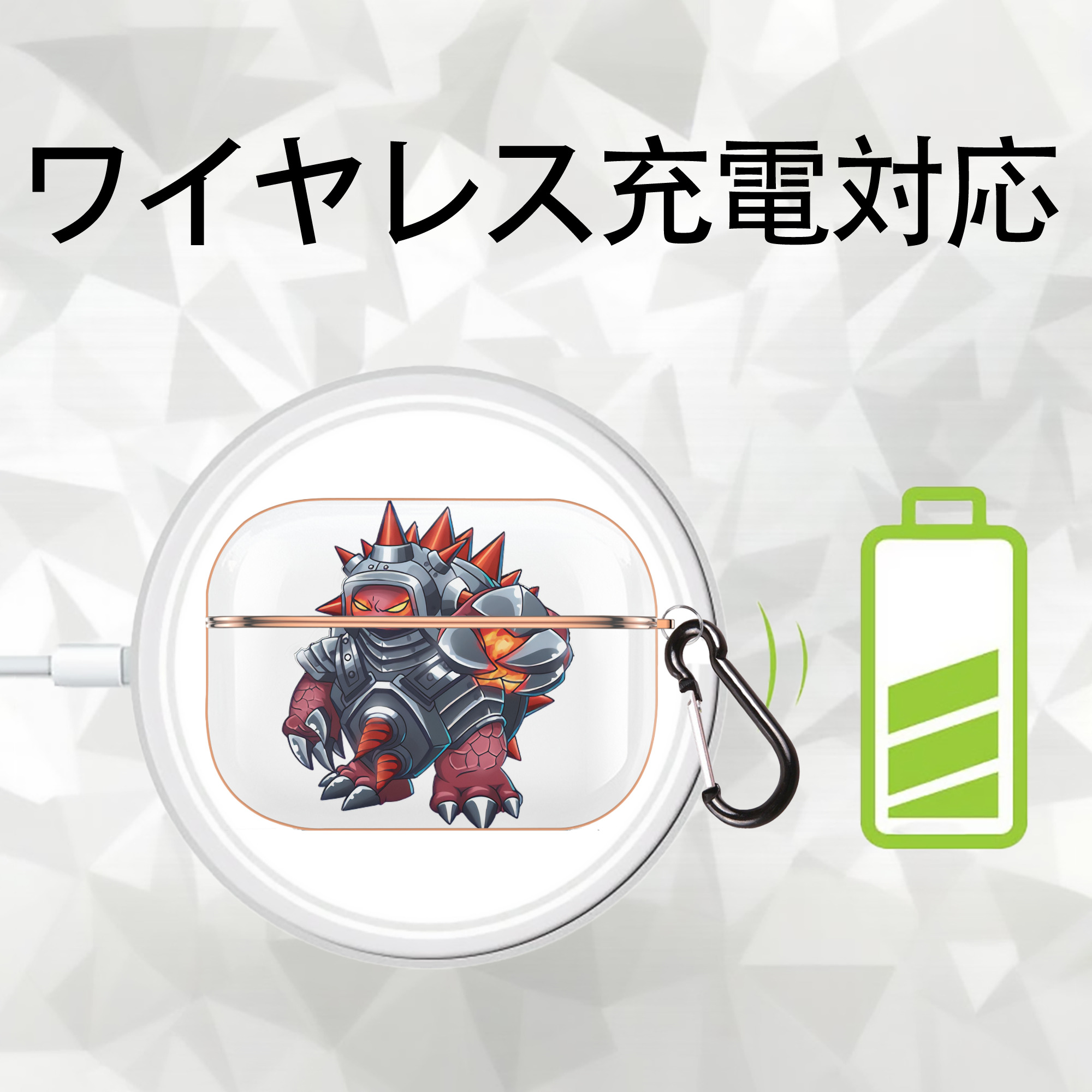 リーグ・オブ・レジェンド League of Legends LOL 【AirPods Pro用】ハードシェル保護ケース｜耐衝撃・防指紋・カラビナ付き商品仕様
